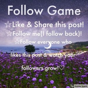 1st Follow Game!